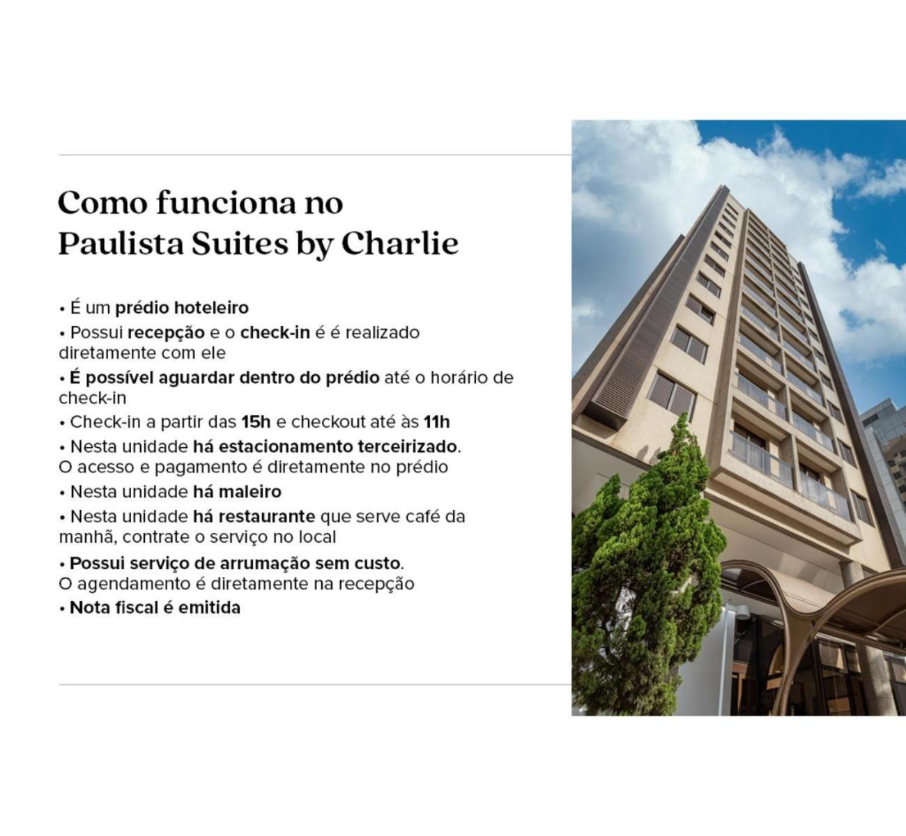 Paulista Suites By Charlie São Paulo Exterior foto